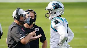 matt-rhule-teddy-bridgewater-carolina-panthers